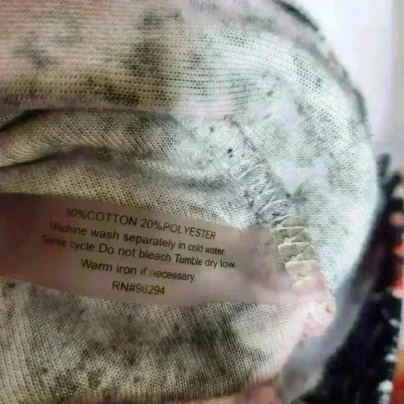 Onque Casual women's soft terry zip up lightweight jacket size petite medium - Picture 6 of 7